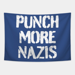 Punch-More-Nazis Tapestry
