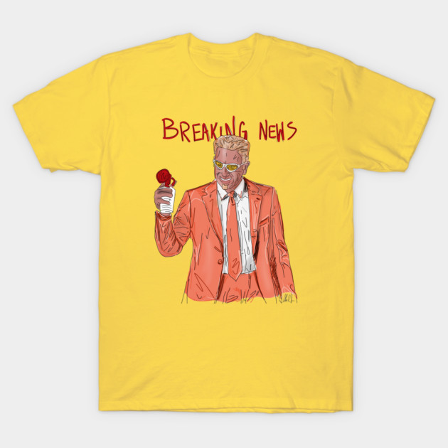 SNL: Kevin Roberts says "BREAKING NEWS" T-Shirt by 51Deesigns