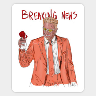 SNL: Kevin Roberts says "BREAKING NEWS" Sticker