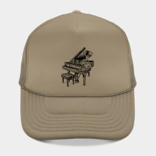 Piano Sketch Hat