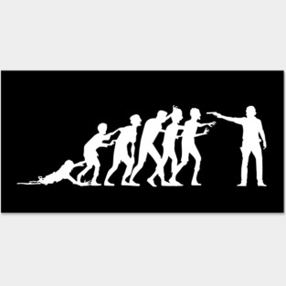 Zombies Evolution - Zombie Zombies Posters and Art
