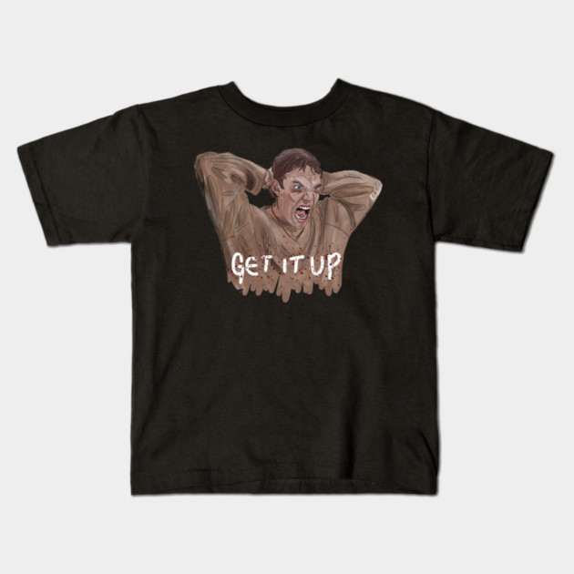 Scream: Stu Says "GET IT UP!" Kids T-Shirt by 51Deesigns