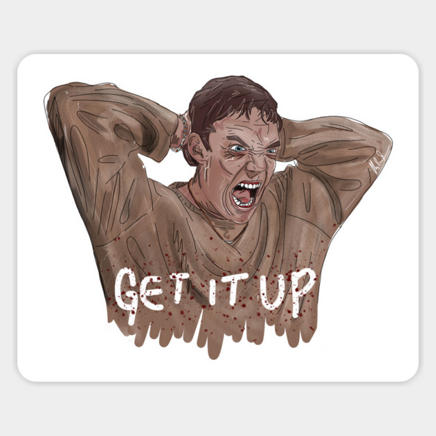 Scream: Stu Says "GET IT UP!" Magnet by 51Deesigns