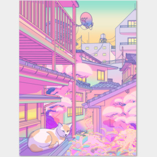 Nekosaki Posters and Art