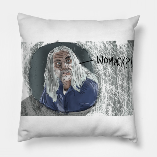 The Rock: WOMACK?! Pillow by 51Deesigns