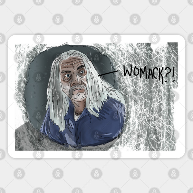 The Rock: WOMACK?! Sticker by 51Deesigns