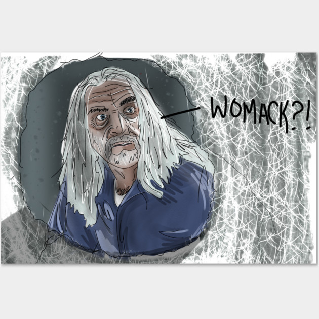 The Rock: WOMACK?! Wall Art by 51Deesigns