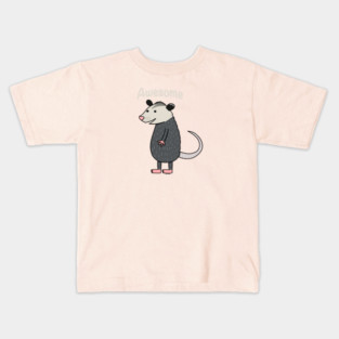 Awesome opossum Kids T-Shirt