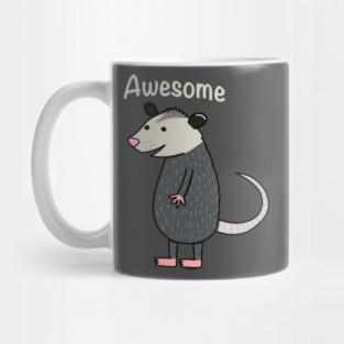 Awesome opossum Mug