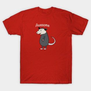 Awesome opossum T-Shirt
