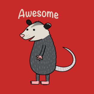 Awesome opossum T-Shirt