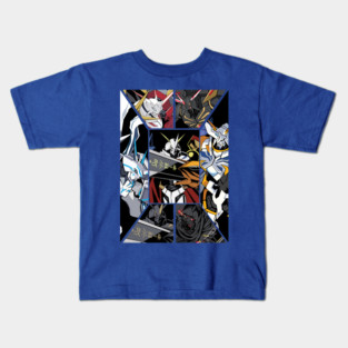 digimon omnimon variants Kids T-Shirt