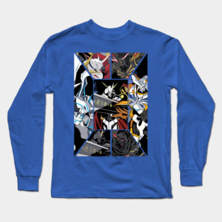 digimon omnimon variants Long Sleeve T-Shirt