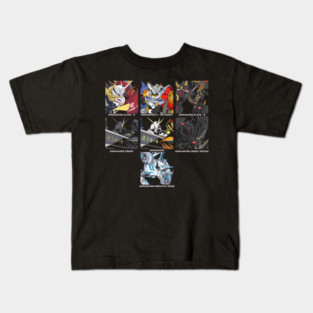 digimon omnimon variants Kids T-Shirt