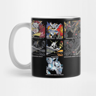 digimon omnimon variants Mug