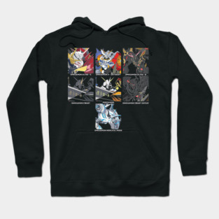 digimon omnimon variants Hoodie