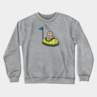 Sloth bumper car Crewneck Sweatshirt