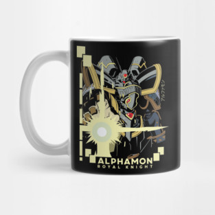 digimon alphamon royal knight Mug
