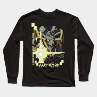digimon alphamon royal knight Long Sleeve T-Shirt