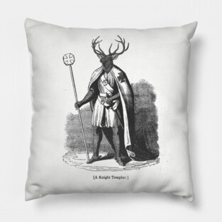 A Knight Templar Pillow