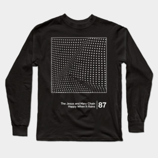 JAMC - Minimalist Graphic Design Fan Artwork Long Sleeve T-Shirt