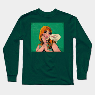 Pop Art Girl Long Sleeve T-Shirt