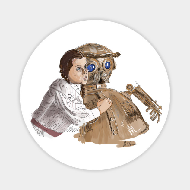 Return to Oz: Tik-Tok Magnet by 51Deesigns