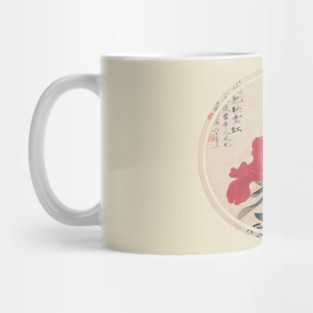 Old japanese flower painting Mug