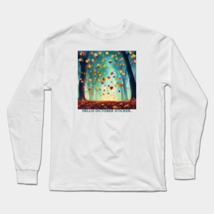 Hello October Long Sleeve T-Shirt