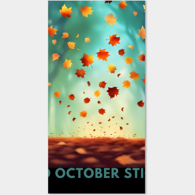 Hello October Wall Art by BlackMeme94