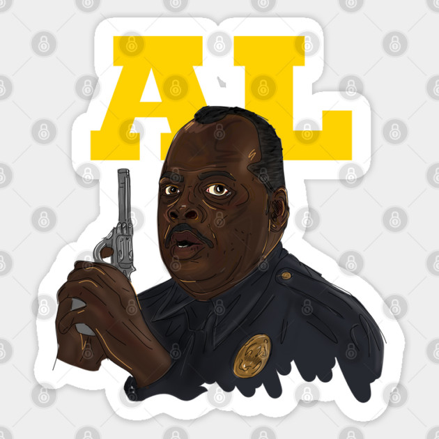 Die Hard: Sgt. Al Powell Sticker by 51Deesigns