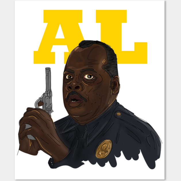 Die Hard: Sgt. Al Powell Wall Art by 51Deesigns