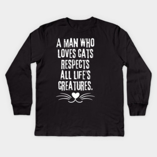 Cats And Kittens Kids Long Sleeve T-Shirt