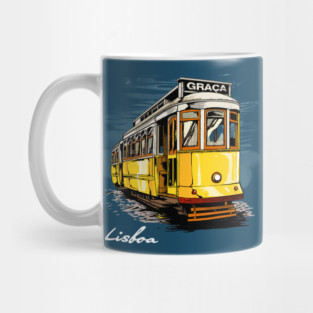 Lisbon - Graça Tram Mug