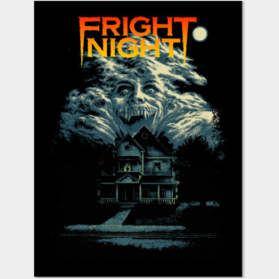 Fright Night, Horror, Cult Classic, Vampire Posters and Art