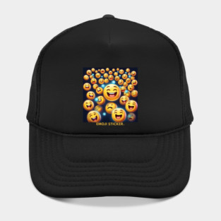 Funny emoji Hat