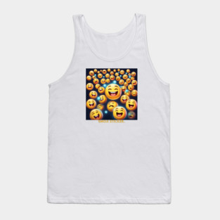 Funny emoji Tank Top