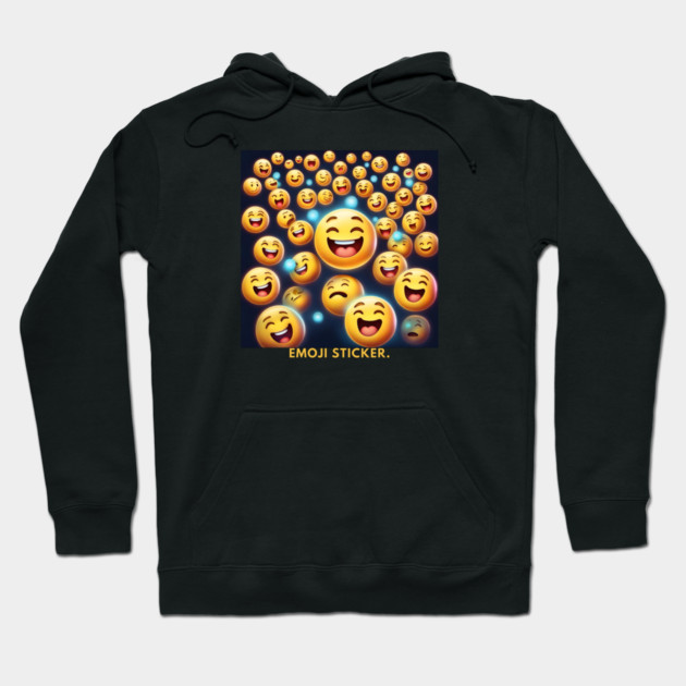 Funny emoji Hoodie by BlackMeme94