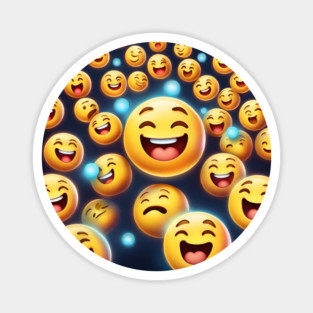 Funny emoji Magnet