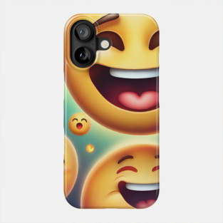 Funny emoji Phone Case