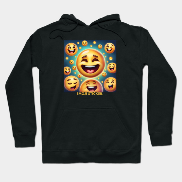 Funny emoji Hoodie by BlackMeme94