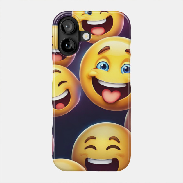 Funny emoji Phone Case by BlackMeme94
