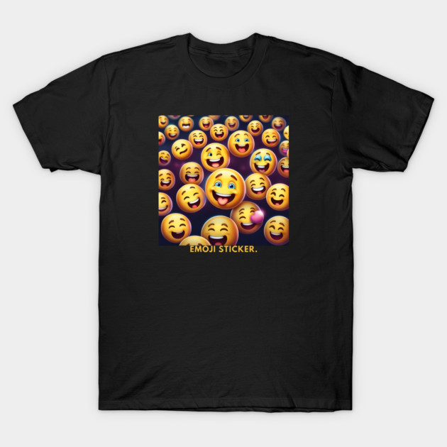 Funny emoji T-Shirt by BlackMeme94