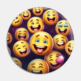 Funny emoji Pin