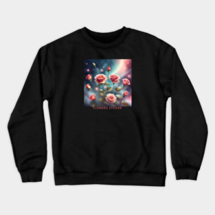 Flowers Lover Crewneck Sweatshirt