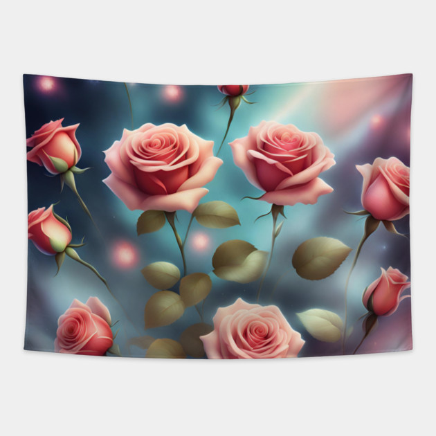 Flowers Lover Tapestry by BlackMeme94