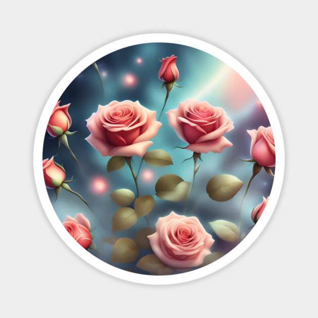 Flowers Lover Magnet by BlackMeme94