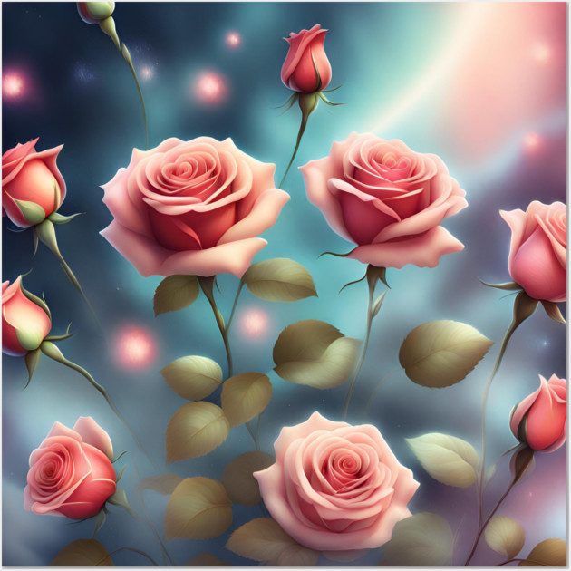 Flowers Lover Wall Art by BlackMeme94