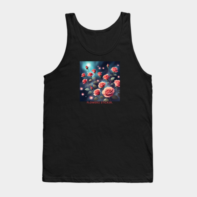 Flowers Lover Tank Top by BlackMeme94