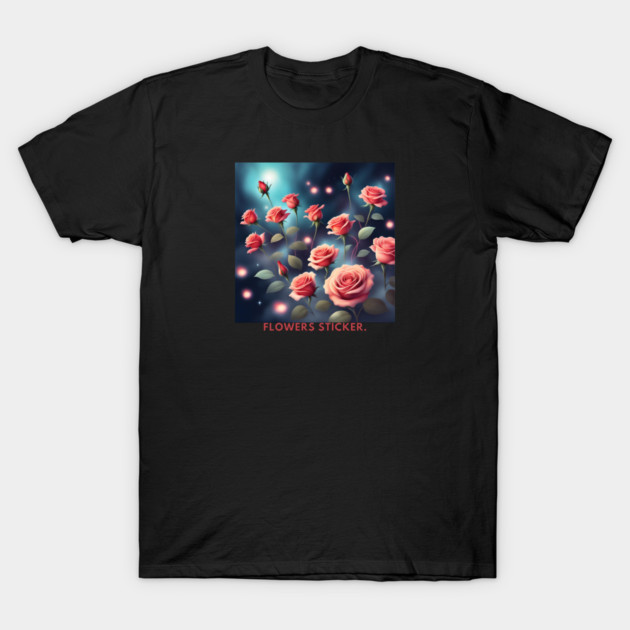 Flowers Lover T-Shirt by BlackMeme94